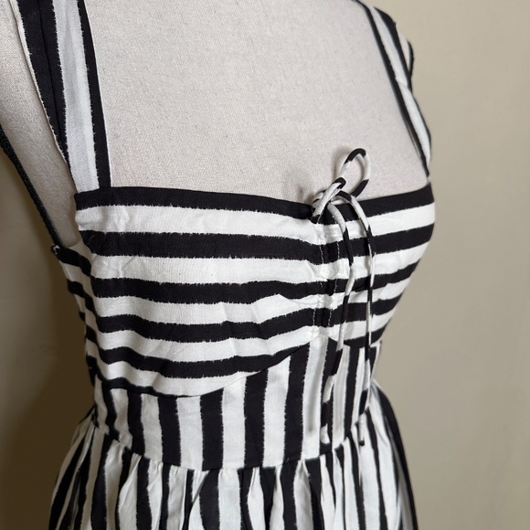 NWT Steve Madden Deyvani Striped Midi Dress - Picture 7 of 11